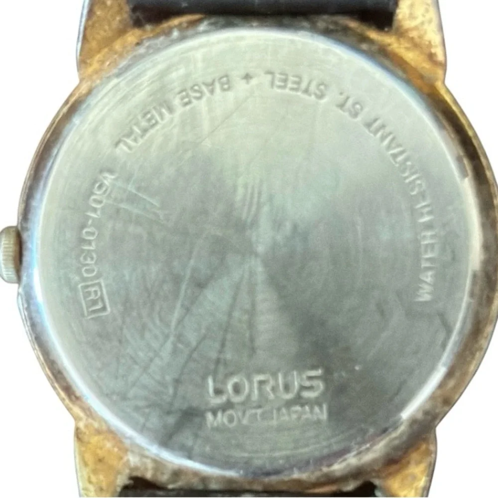 Mickey Mouse Lorus V501 0130 Vintage EUC